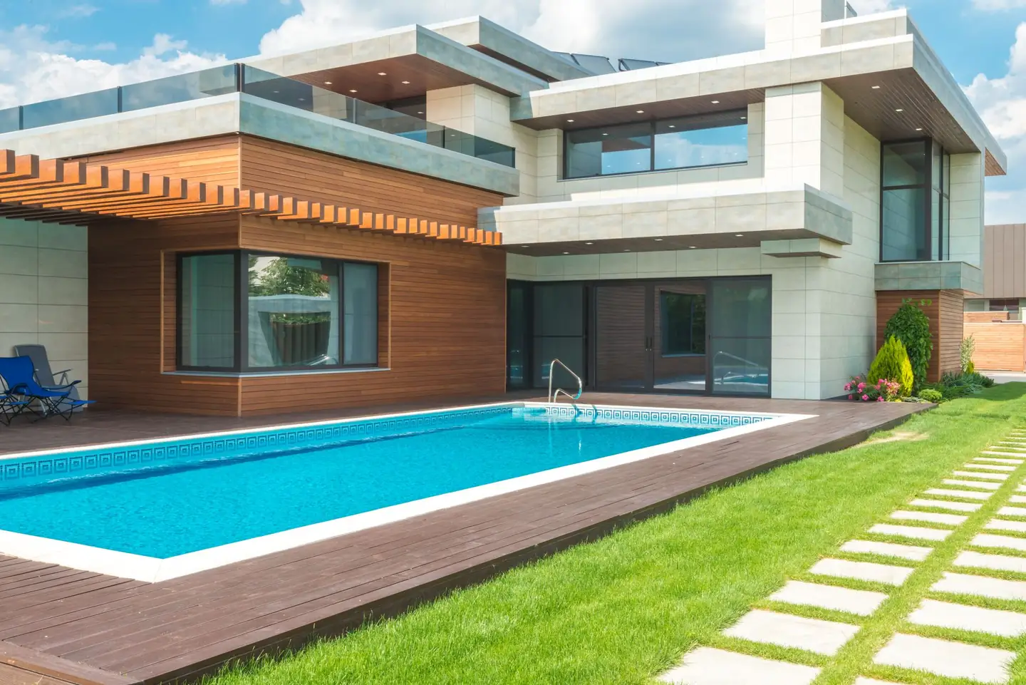 Swimming pool built in Brushgrove, NSW